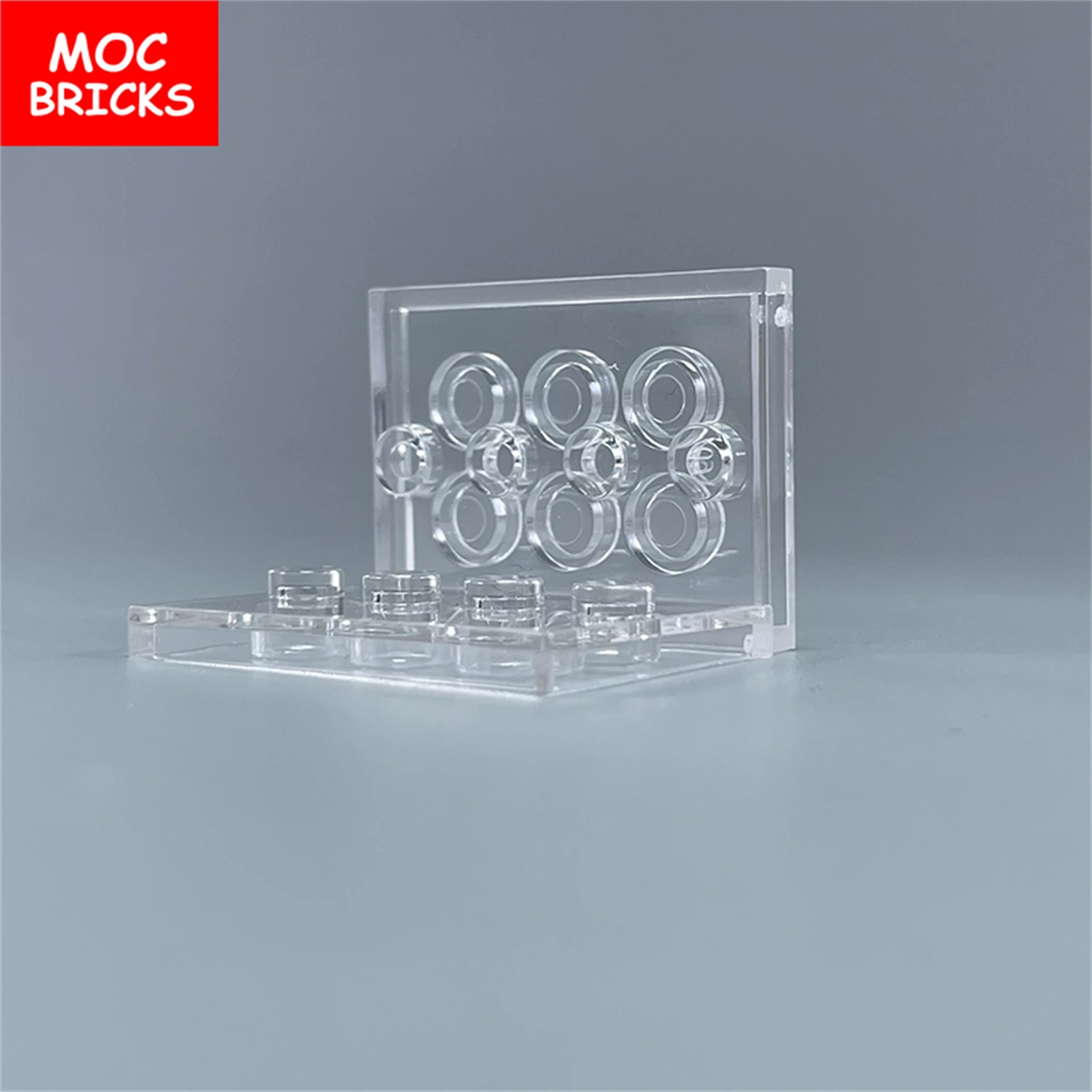 20 Stück/Set MOC Bausteine 88646 Figuren-Displayständer Grundplatte 3x4 DIY Pädagogische Bausteine Actionfiguren Kindergeschenke – Detail 2