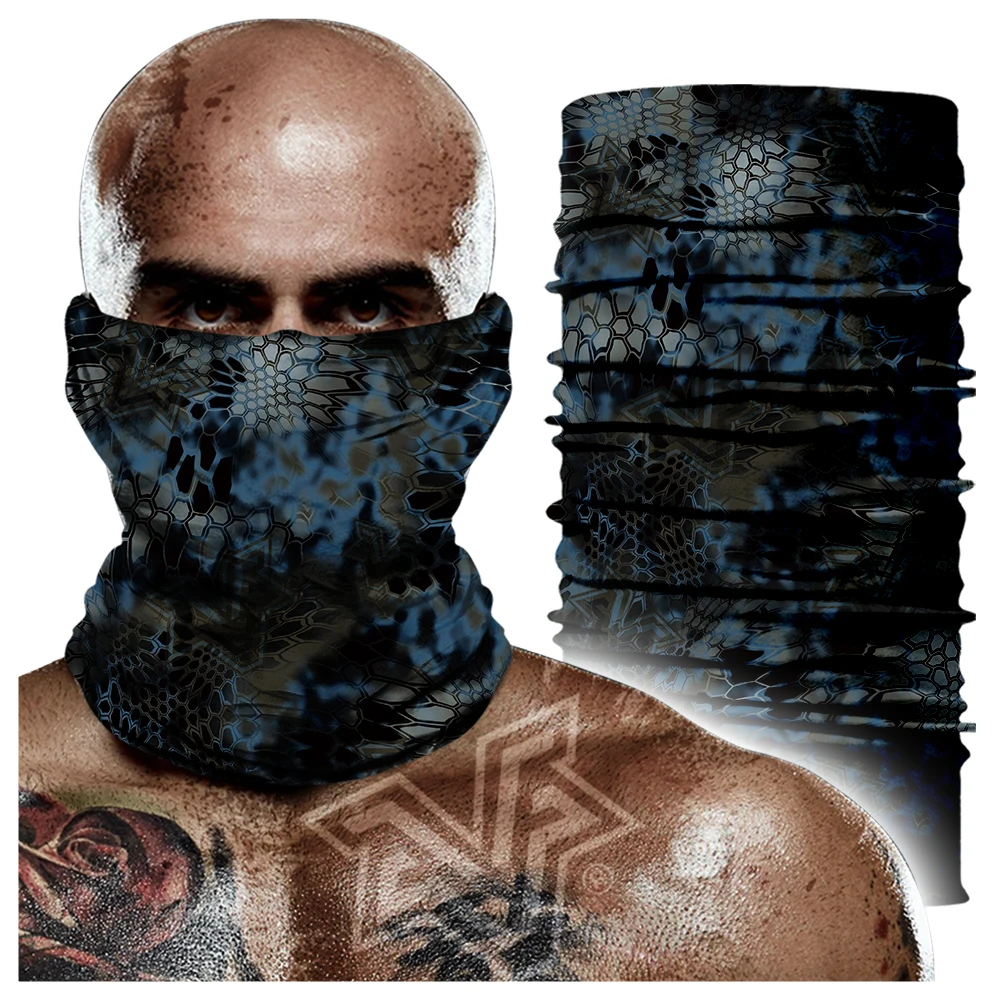 3D Бесшовные Волшебные бандана шеи Gaiter трубчатые кольца шарфы головной щит