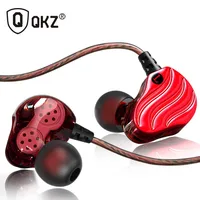 QKZ-auriculares intrauditivos KD4 con cable, cascos con micrófono de graves pesados, auriculares con bobina móvil, auriculares deportivos con sonido HiFi