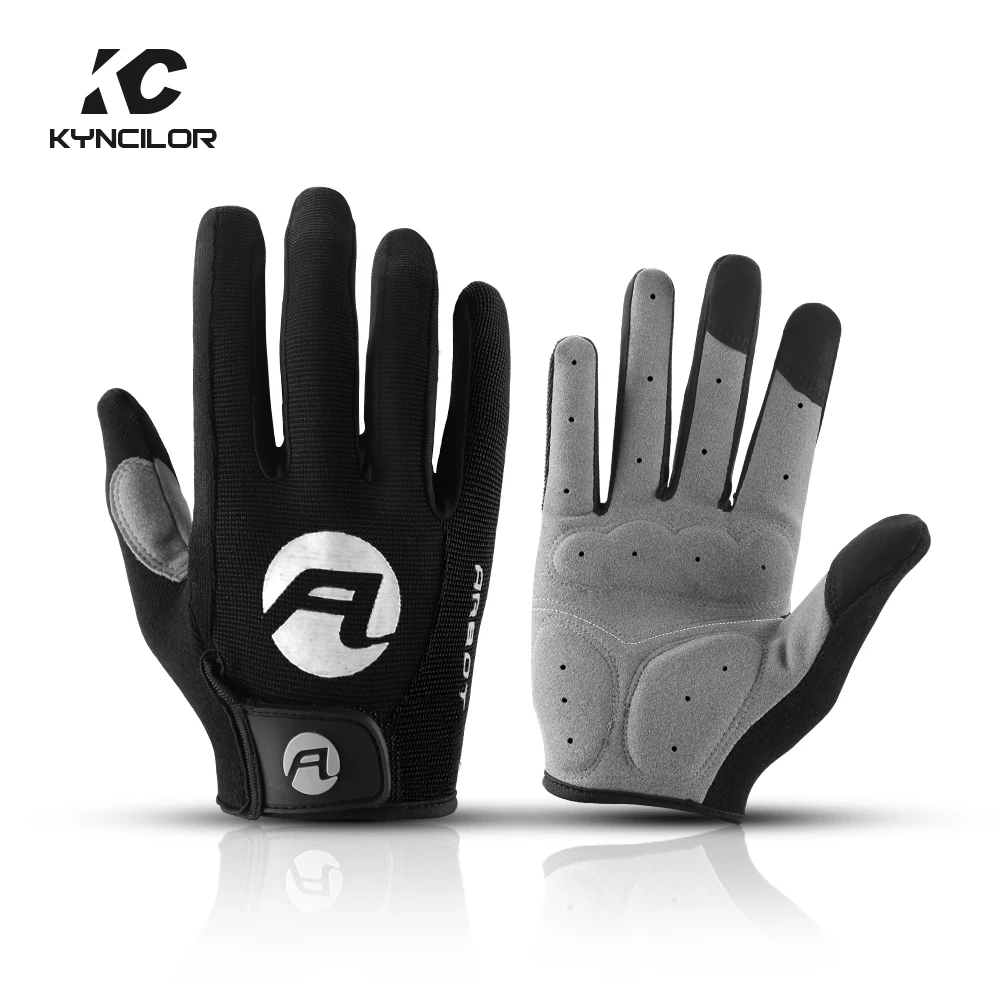 Kyncilor Men Cycling Gloves MTB Bike Gloves Pad Resistance Breathable