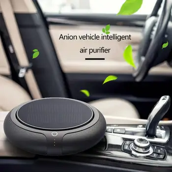 

Efficient Mini Air Purifier Humidifier Diffuser Solar Powered Negative Ion Vehicle Household Formaldehyde Eliminator