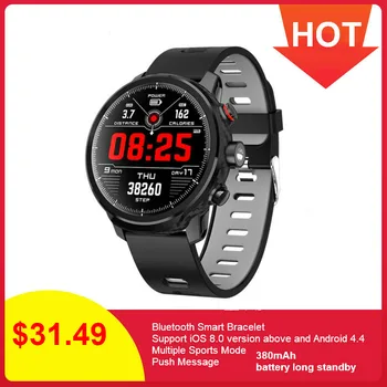 

L5 Smart Watch Men IP68 Waterproof Reloj Mode SmartWatch With ECG PPG Blood Pressure Heart Rate Sports Fitness Bracelet Watch