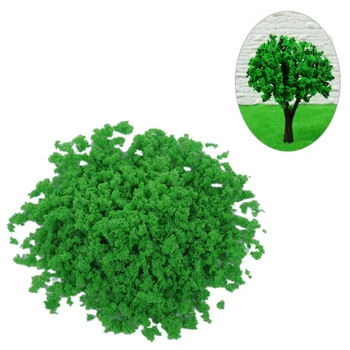 

300G Sponge Tree Powder Granular Tree Powder DIY Sand Table Building Model Material - Purple/Red/Orange/Blue/Dark Green
