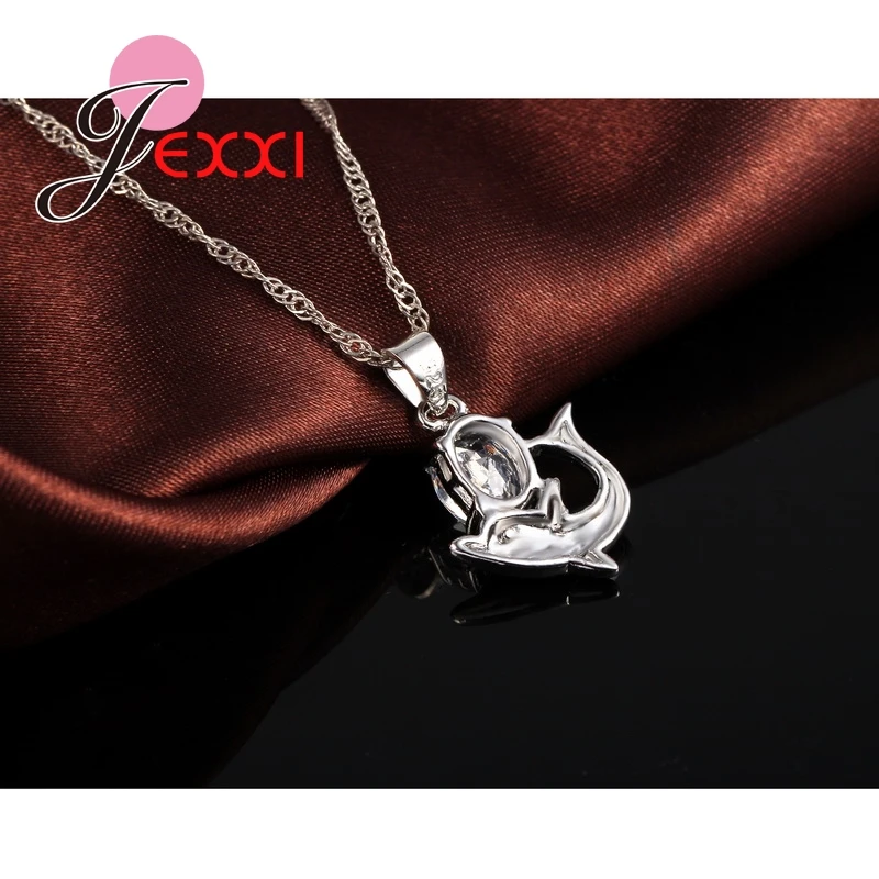 JEXXI-Pretty-CZ-Cubic-Zirconia-Jewelry-Set-925-Sterling-Silver-Romantic-Dolphin-Pendant-Necklace-Earrings-Set (3)