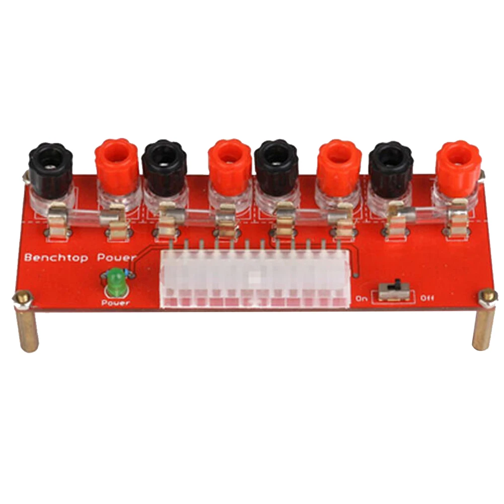 Power Board For Desktop Computer Terminals Adapter Plate USB 24Pins ATX