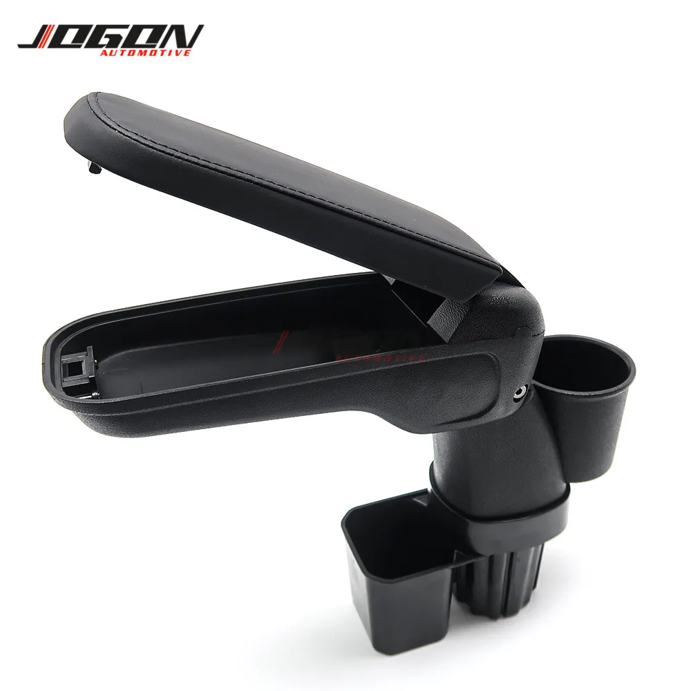 1pcs Car Black Central Console Armrest Storage Box For Suzuki Jimny 2019 2020 With USB Charging Charger
