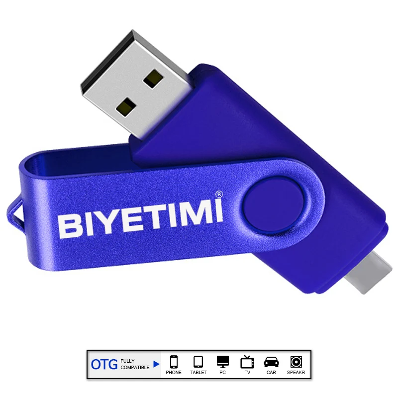 Biyetimi usb type-c 3,0 флеш-накопитель для телефона и компьютера 32 Гб 64 Гб 128 ГБ 256 ГБ реальная емкость флеш-накопитель Флешка usb