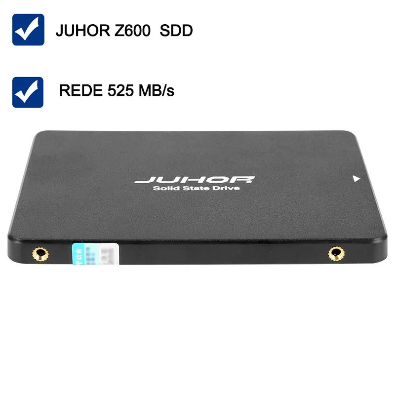 JUHOR Z600 240 ГБ 480 960 2,5 дюймов Внутренний твердотельный накопитель SATA3 чтения Скорость 525 МБ/с. SSD накопитель для компьютера ноутбука ПК