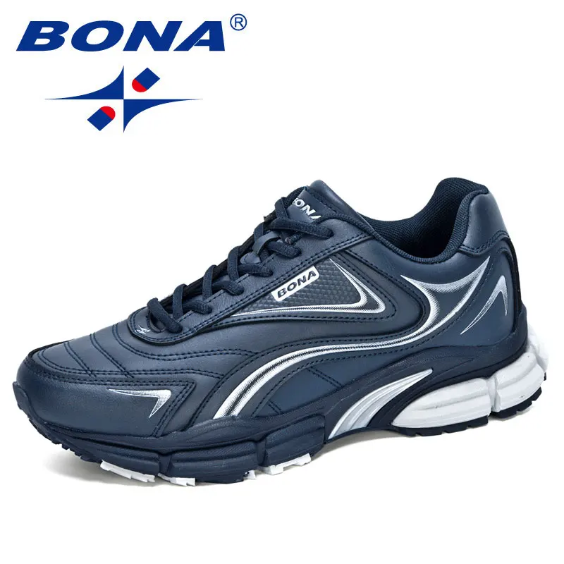 BONA 2020 New Designers Action Leather Sneakers Shoes Men Outdoor - Main Image