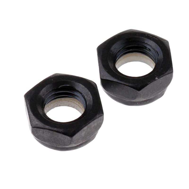 Sturdy Skateboard Longboard Trucks Wheels Replacement Axle Nuts Hardware Black Skateboard Trucks Axle Nuts