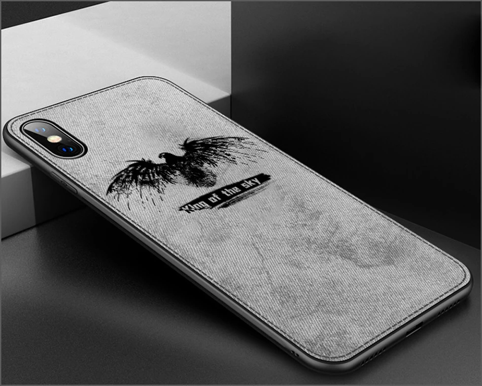 Тканевый Ультратонкий силиконовый чехол для телефона чехол для iPhone 7 8 6 6s Plus X Xs Max Xr