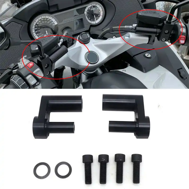 Adjustable Handlebar Riser Kit 1.625" For BMW R1200RT R1200 RT R1250RT