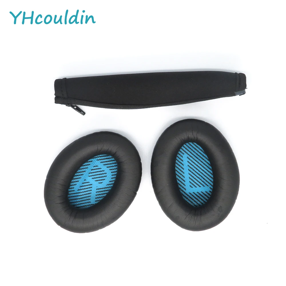 YHcouldin Ear Pads For Bose QC35 Headphone Replacement Pads Headset Ear Cushions