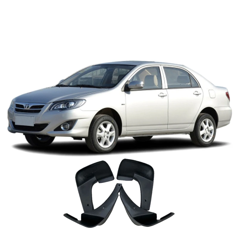 

1Set Car Mud Flaps Splash Guard Fender Mudguard for Toyota Corolla 2004-2018 2005 2006 2007 Car Accessories Fenders