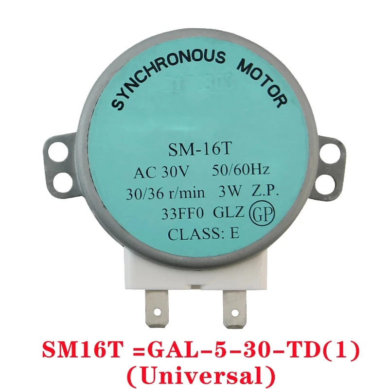 1 GALANZ Microwave Turntable Motor Synchronous Motor GAL-5-30-TD GAL-5-30-TD