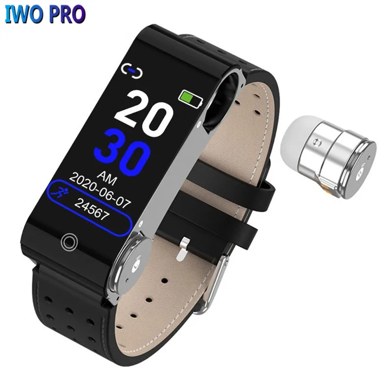 L890 Smart Wristband Watch Bracelet TWS Bluetooth Wireless Earphones Sports Handsfree Earbuds Headset For Xiaomi HUAWEI | Электроника
