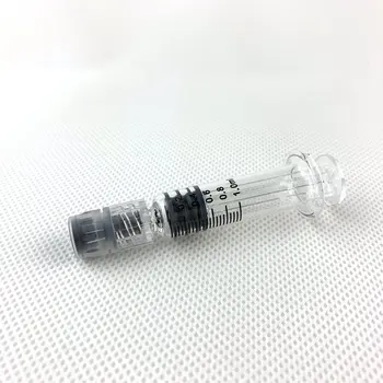 

100PCS Borosilicate Glass Luer Lock Syringe -1ml Capacity-Reusable Pyrex for Hemp, CBD Oils, EJuices, Liquids, Chemical,Cosmetic
