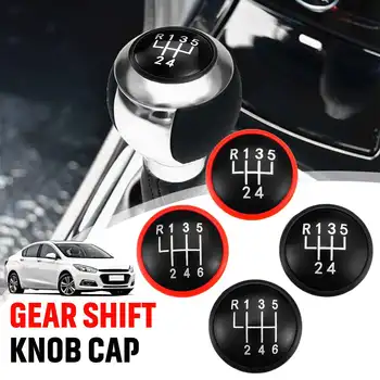 

5/6 Speed Gear Shift Knob Cap Gear Knob Cover Top Caps Red Black For VW MK3 MK4 Golf/Jetta GTI Bora for Seat Ibiza Caddy