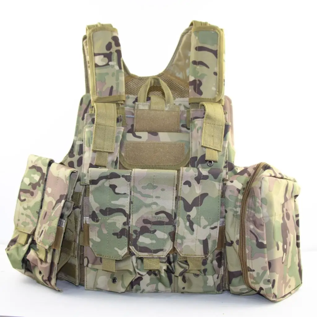 CP Тактический Жилет Molle CIRAS для страйкбола, пейнтбола, боевого жилета, подсумок для подсумок, сумка, разъемная бронежилет, охотничья одежда - Цвет: CP