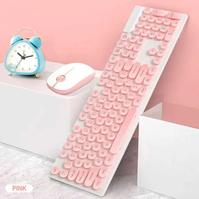 Проводная клавиатура Механическая игровая портативная USB клавиатура мышь костюм клавиатура с подсветкой сенсорная мышь набор Teclado Mecanico