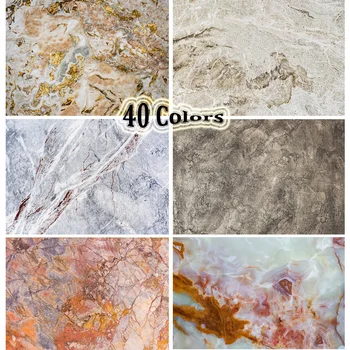 

SHENGYONGBAO Art Fabric Photography Backdrops Props Colorful Marble Pattern Texture Photo Studio Background 20214LS-505