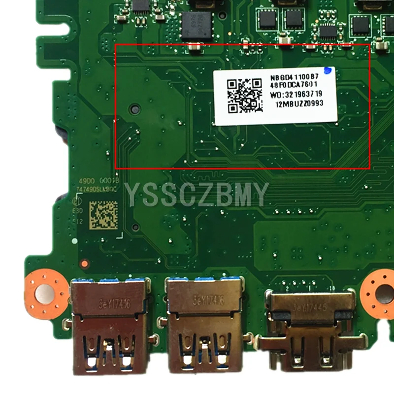 NEW ZAA X32 ZAAA DAZAAMB16E0 for ACER F5-573 F5-573G E5-575 E5