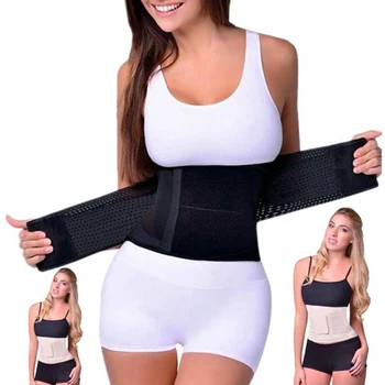 

Adjustable Postpartum Belly Control Belt Breathable Fat burning Corset Waist Trainer Body Shaping Straps for Women Slim Corsets