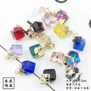 Headdress DIY Accessory Claw Chain Circle Disk Diamond Buckle Bow Handmade DIY Hair Accessories Material DIY Jewelry Accessories