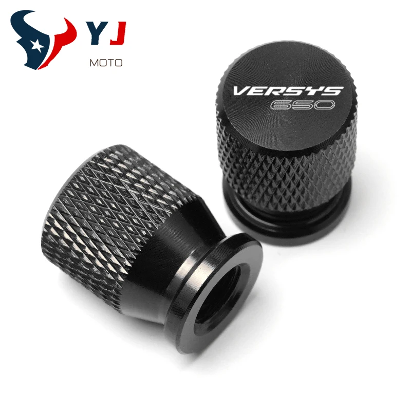 

VERSYS650 Motorcycle Tire Valve Air Port Stem Cover Cap CNC Aluminum Accessories For Kawasaki Versys 650 2008 - 2019 2020