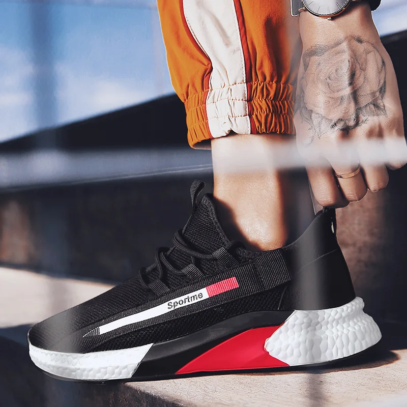 

MEN'S SHOES Summer 2019 New Style Mesh Shoes Men Breathable Sports Casual Shoe Korean-style Trend Versatile Trendy Shoes Summer