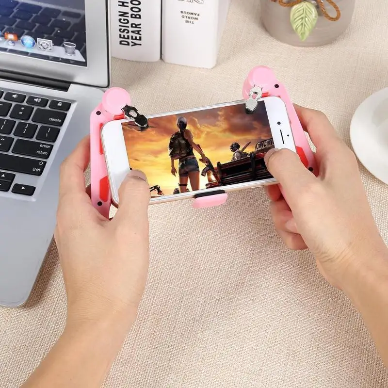 Peace Elite Trigger игровая ручка быстрая съемка кнопочный контроллер для PUGB Helper с 2 пользовательскими клавишами произвольные настройки