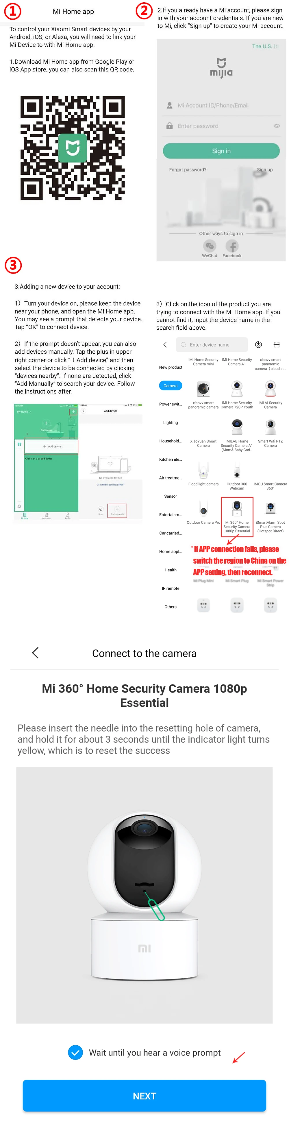 connect mi home to google home