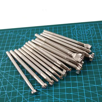 

20pcs Vintage Craftool Leather Carving Stamps Working Saddle Making Tool Beveling Printing Accessories