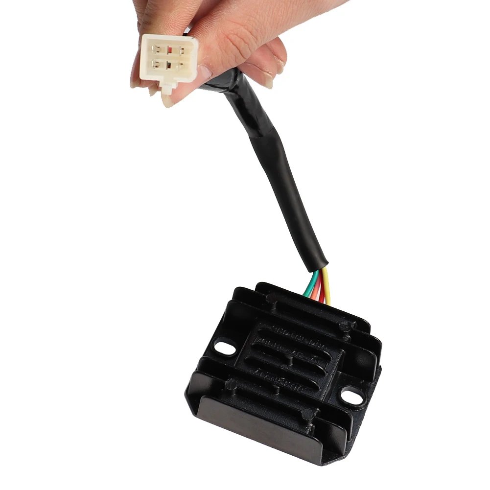 Rectifier 4 Wires Cables Voltage Regulator For GY6 150cc 200cc 250cc
