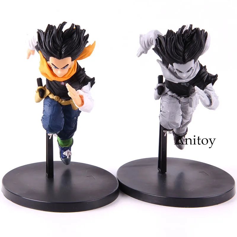 Dragon Ball Z Android 17 фигурки аниме ПВХ Коллекционная модель игрушки Lapis 2 цвета Banpresto мировая фигурка Колизей