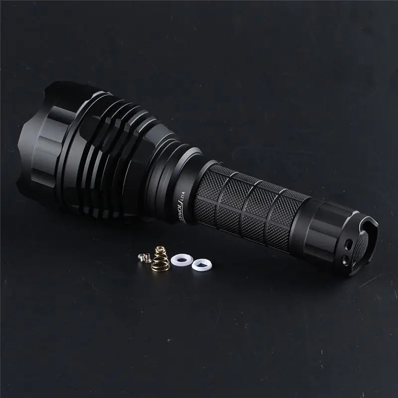 DIY Spare Flashlight Host for Convoy L21A / L2 21700 Version LED Flashlight Accessories Torch Diameter 64.5mm Length 179mm