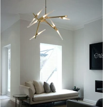 Restaurant Chandelier Post Villa-Tree-Branch-Lamp Nordic Modern-Designer Tree-Fork