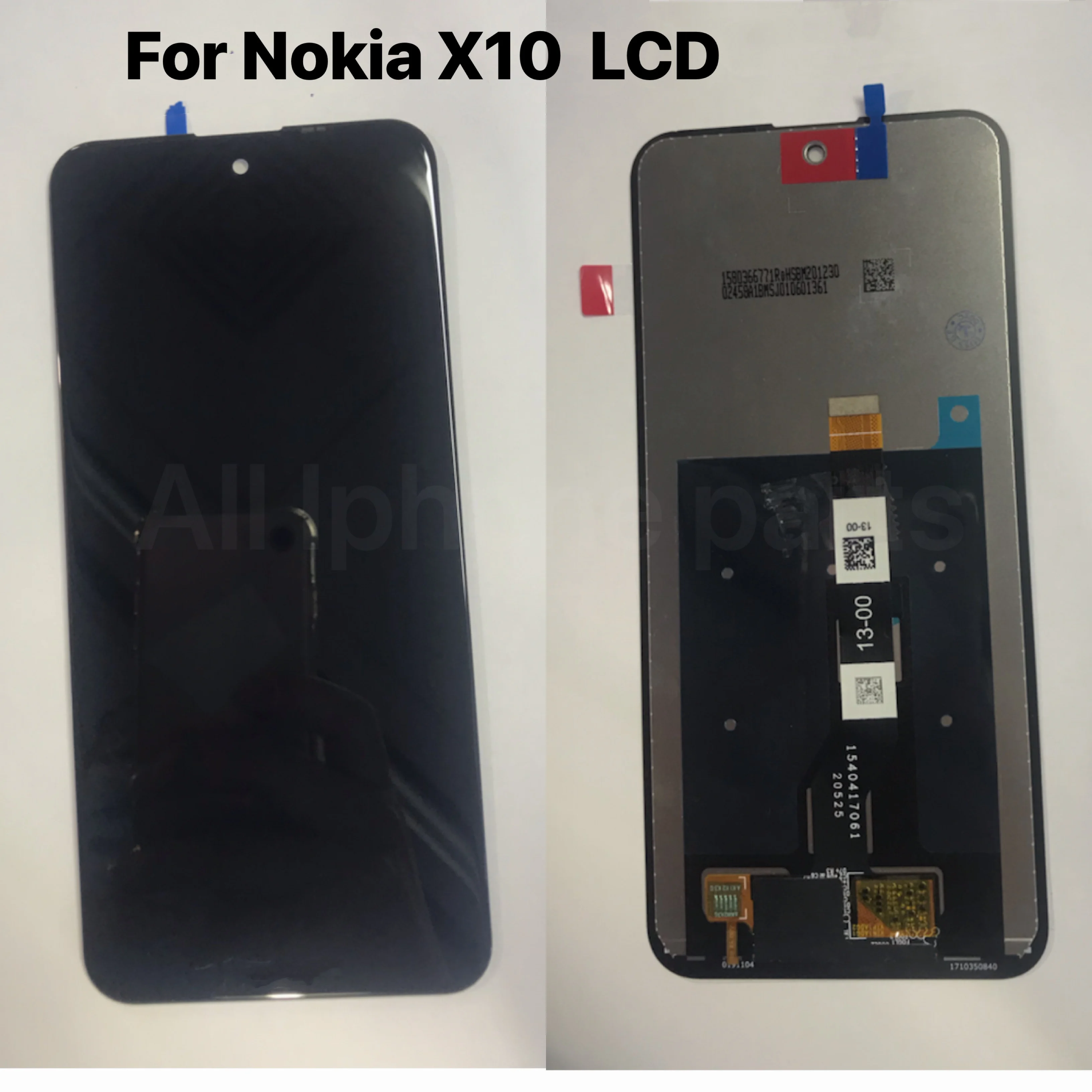100% Оригинальный ЖК-дисплей для Nokia X10 lcd TA-1350 TA-1332 сенсорный экран дигитайзер в