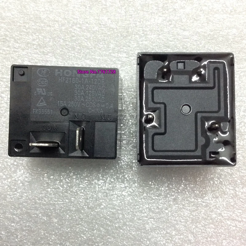 Brand New 12v 24v Relay Hf21601a12de, Hf21601a24de For Air Conditioner Water Heater 30a