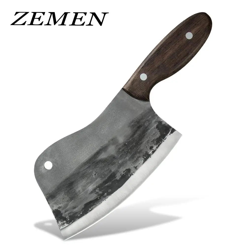 Китайский нож мясника ZEMEN 7 5 дюйма профессиональный резак Убойные столовые