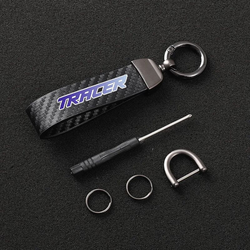

For Yamaha MT09 TRACER 900 GT mt 09 XSR 900 2015-2021 leather motorcycle keychain motorcycle accessories