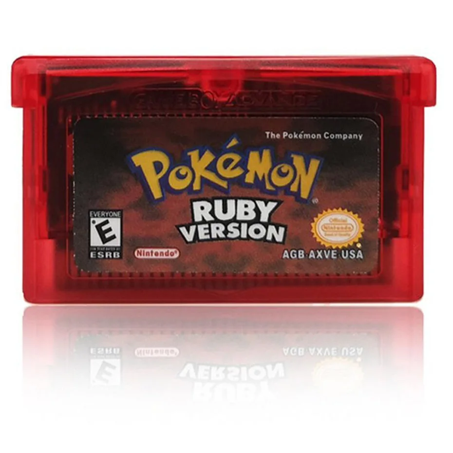 Игровая консоль Nintendo GBA 32 бит картридж для видеоигр карта Марио карт RUBY VERSIONLuig