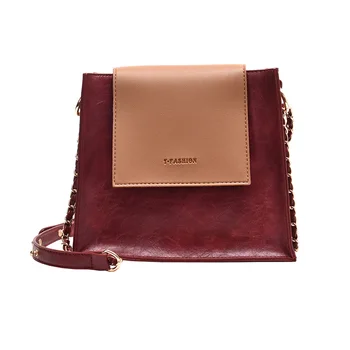 

European style Fashion Female Large Tote bag 2019 New Quality PU Leather Women's Designer Handbag Chain Shoulder Messenger Bag