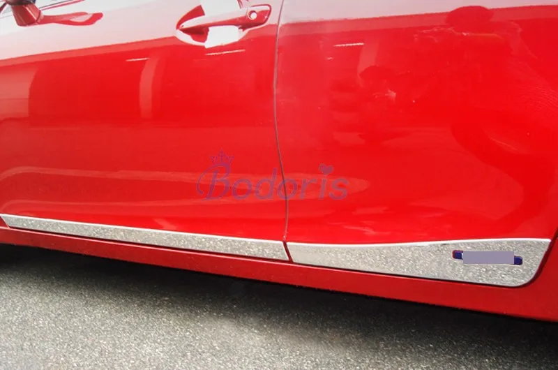 Для Lexus ct200h 2011- зеркальные поверхности двери кузова декоративный молдинг отделка наборы хром автомобиль Стайлинг Аксессуары