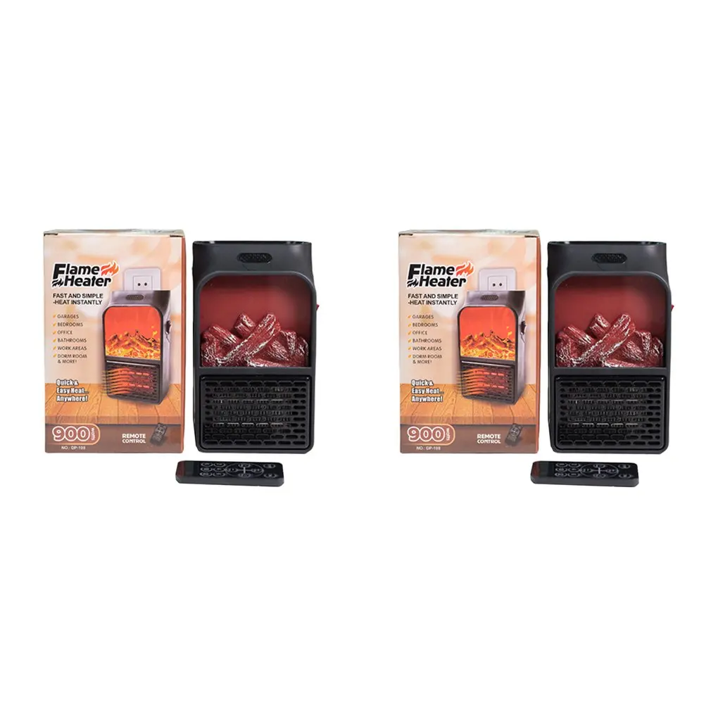 Durable and Light To Carry Flame Remote Control Heater Mini Office Home Power Saving Speed Hot Heater Drop Shipping