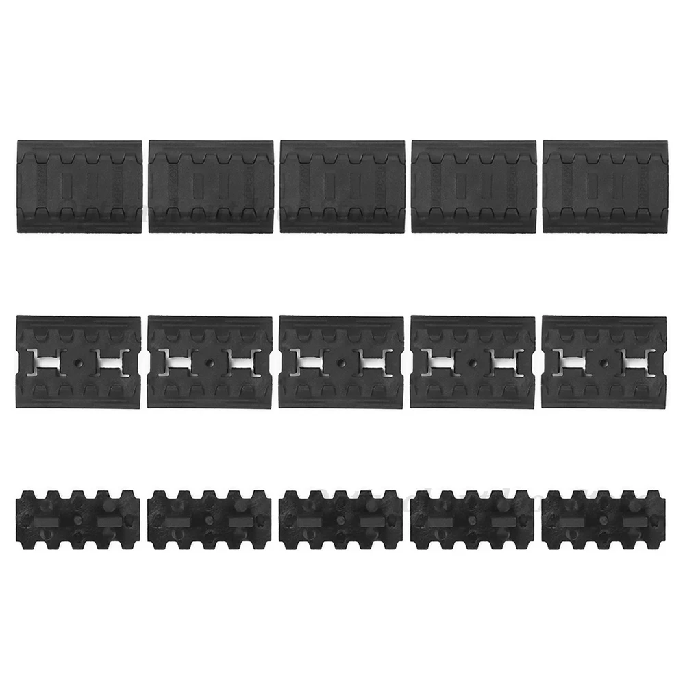 TOtrait Tactical Mlok Rail Чехлы для M-lok слот-система рельсовая панель для наружного охотничьего крепления черные охотничьи аксессуары