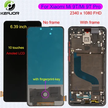 

For Xiaomi Mi 9T Pro LCD Display Glass Panel Digitizer Fingerprint Key Replacement Display For Xiaomi Mi 9 T Pro Touch Screen