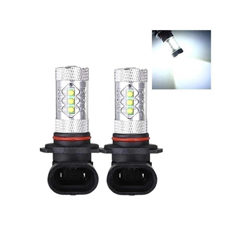 Winhoi автомобилей головной светильник Светодиодная лампа 80W 12V 16SMD 6000K H11 H8 H9 9005/HB3 9006/HB6 Универсальный Включите бег противотуманная фара дальнего света