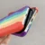 With LOGO Rainbow Silicone Liquid Phone Case For Iphone 7 8 Plus XR X XS Max SE 2020 Case For Iphone 11 Pro Max Case Cover