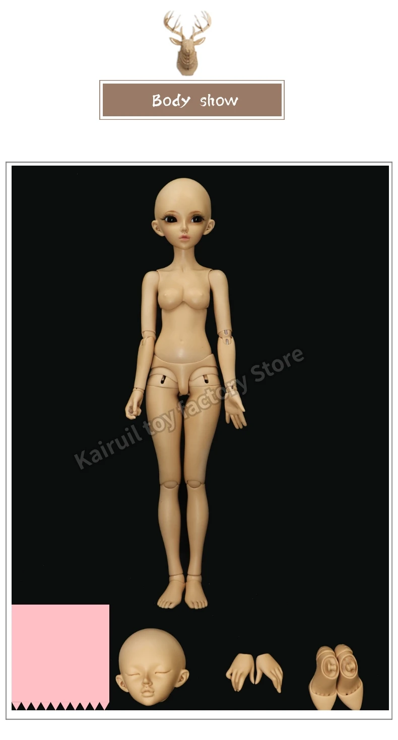 Chloes-BJD куклы 1/4 милые модные обнаженные Игрушки для девочек Подарки на день рождения